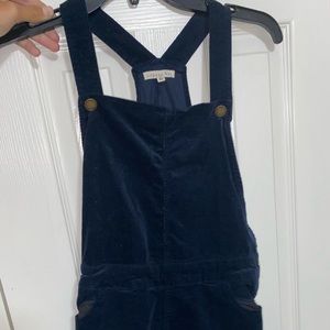 Navy Overall Dress